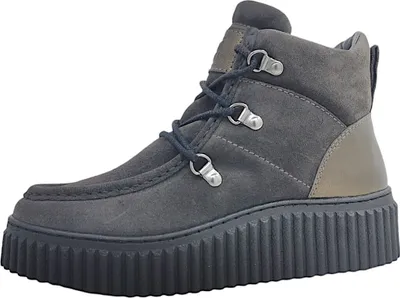Immagine prodotto di Marc O'Polo Lace up Bootie scarpe da donna stivali stringati grigio tempo libero, numero di scarpe: 37 EU