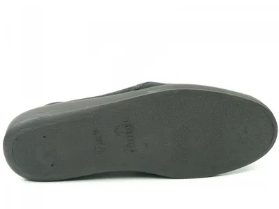 Produktbild von Rohde Schuhe Herren Hausschuhe Wollfutter Lillestrom 2609, Größe:45 EU, Farbe:Schwarz