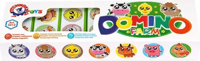 Obrázok produktu pre SPIEL FÜR KINDER Domino Farm TEH3312