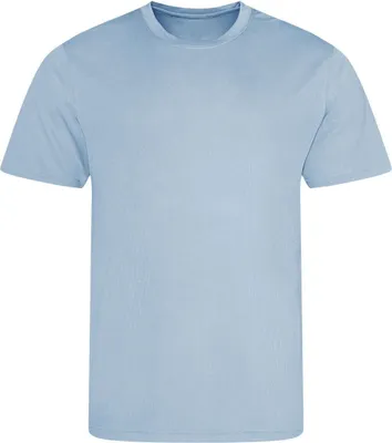 Produktbild von Just Cool JC001 | Cool T-Shirt +WRAP  +UV-Sonnenschutz 30 - Farbe: Sky Blue - Größe: L