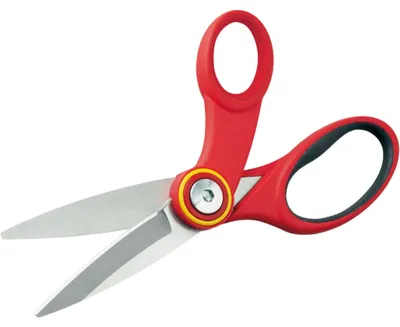 Produktbild von Vielzweck-Schere RA-X, 18cm (rot, zerlegbar)