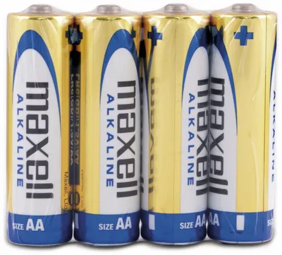 Produktbild von maxell Alkaline Batterie Mignon AA 4 Pack Shrink