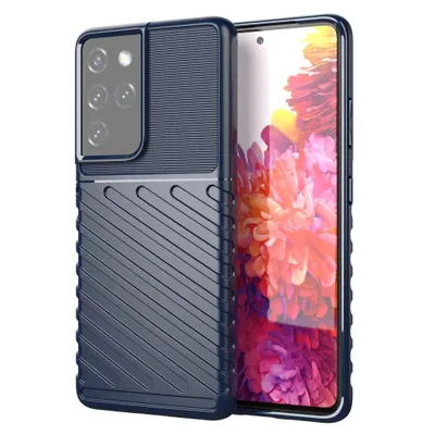 Obrázek produktu pro Odolné pouzdro TPU pro Samsung Galaxy S23 Ultra - Modrá KP24359