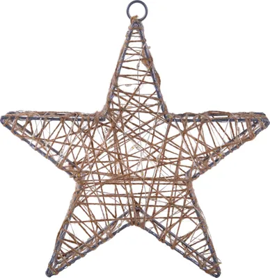Produktbild von Weihnachtsstern Beleuchtet 2er Set Stern Weihnachtsbeleuchtung Timer 5289126
