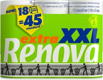 Produktbild von Renova Toilettenpapier Extra XXL 18 Rollen