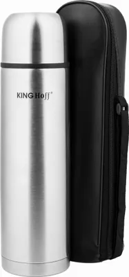 Obrázek produktu pro STAL TERMOS 1000 ml CLICK-CLACK KINGHOFF KH-4054