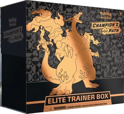 Produktbild von Pokémon SWSH3.5 Champion's Path - Elite Trainer Box (Weg des Champs) - anglicky