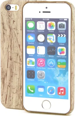 Produktbild von Apple iPhone 6 Plus / 6s Plus TPU Handy Hülle Holz Optik Schutz Case Vintage Cover