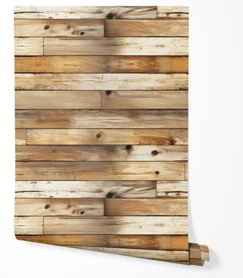 Produktbild von Vliestapete Premium Holzoptik Horizontale Bretter Rustikal Vintage Natürliche Struktur Braun Beige Holzdesign Küche Flur Tapete 5m x 0.5m
