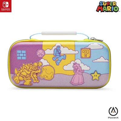 Productafbeelding van PowerA NSCS0342-01, Harde hoes, Nintendo, Meerkleurig, Geschikt voor: Nintendo Switch, Nintendo Switch Lite, Nintendo Switch OLED, Sluiting: Rits, Afmetingen: 150 mm