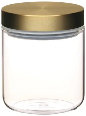 Immagine prodotto di Contenitore ermetico per alimenti 700 ml, coperchio dorato, MasterClass