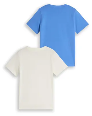 Produktbild von Tom Tailor Jungen 1049297 T-Shirt, 37177-Soft Mid Blue, 104/110 cm