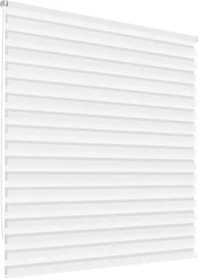 Produktbild von ECD Nemecko Dvojitá roleta 45x150 cm, biela, upínanie, duo roleta, bez vŕtania, s upínacími konzolami, na ochranu pred slnkom a súkromia, vrátane upevňovacieho materiálu
