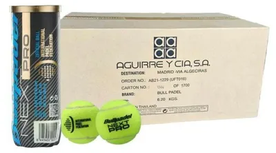 Produktbild von Bullpadel Padelbälle Next Pro Box 24 x 3 Bälle