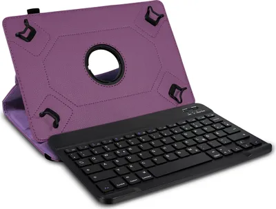 Produktbild von Schutz Hülle 10 10.1 10.3 10.4 10.5 11 Zoll Tasche Bluetooth Tastatur QWERTZ