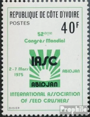 Produktbild von Briefmarken Elfenbeinküste 1975 Mi 464 (kompl.Ausg.) postfrisch Vereinigung der Ölmüller