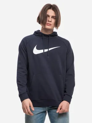 Produktbild von Nike M Nk Dry Hoodie Po Swoosh Obsidian/White L