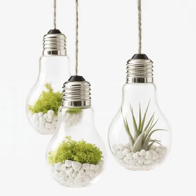 Produktbild von 24 LED Dekolichter Glühbirne Tischdeko Leuchte Laterne Tischlampe Tischleuchte