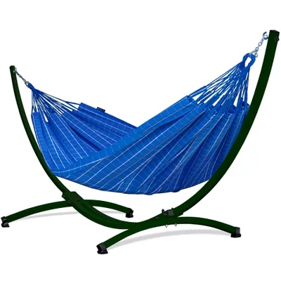 Immagine prodotto di Amaca Potenza con telaio Per due persone Amaca 220x160 cm I Telaio 220kg