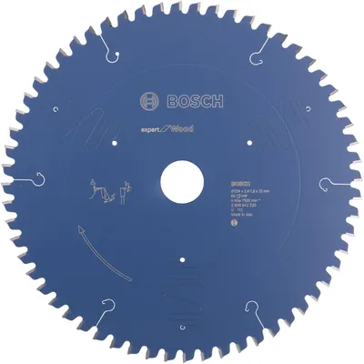 Image de Lame BOSCH 2608642530\\tBois Ø 254 mm 60 dents pour Scie circulaire