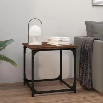Image de Table d'appoint industrielle, 40 x 40 x 40 cm