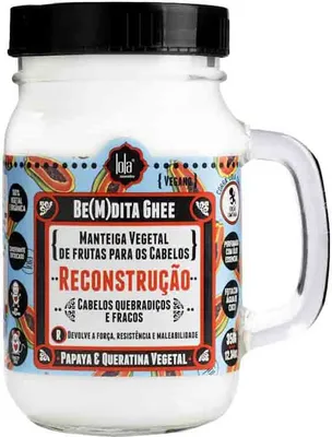 Produktbild von Be(M)dita Ghee restaurative Haarmaske mit Papaya und Keratin 350g