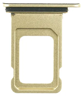 Produktbild von iPhone XR Sim Karten Halter Tray Fach, Gelb