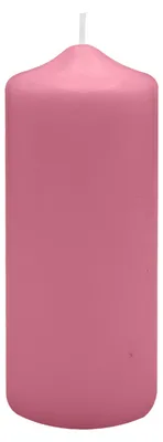 Produktbild von Spitzkopf Stumpen Kerzen Antique Pink 15 x Ø 8 cm, 6 Stück