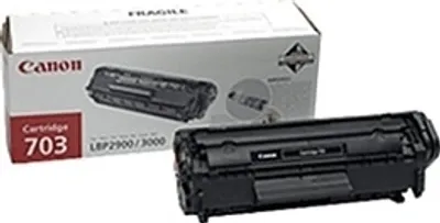 Produktbild von Canon 703 Laserdruck Tonerkartusche - Schwarz - Original - 1 Pack - Laserdruck - 1er Pack