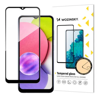 Obrázok produktu pre Wozinsky ochranné tvrdené sklo pre Samsung Galaxy A03s - Čierna KP22120