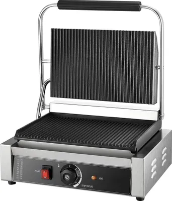 Immagine prodotto di Piastra per panini commerciale Grill Sandwich Maker Piastra per grigliare 34x23 cm
