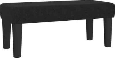 Produktbild von vidaXL Sitzbank Schwarz 70x30x30 cm Stoff