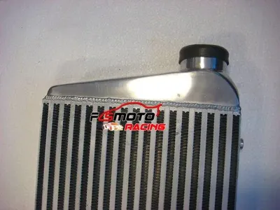 Zdjęcie produktu dla Intercooler przedni - 430x300x70 mm - Aluminium - Uniwersalny - Chłodzenie silnika