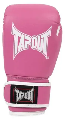 Image de Gants de boxe junior en similicuir (1 paire) MUNDO Pink/White 08 oz Tapout
