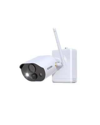 Produktbild von ZOSI 2K Kabellos Akku Überwachungskamera Aussen, 3MP WLAN Batteriekamera mit Spotlight, 2-Wege-Audio, Personenerkennung, C309