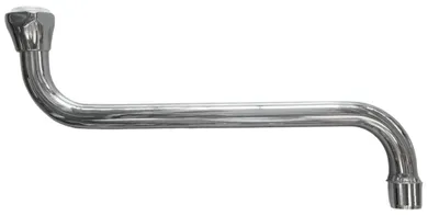Produktbild von Universal-Auslauf für Spülenarmatur Länge 30 cm Messing