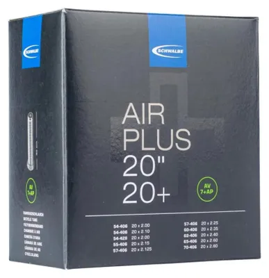 Produktbild von Schwalbe Air Plus AV7L sisärengas, 20 x 2,1-2,8"