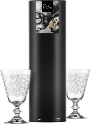 Immagine prodotto di EISCH, set di 2 bicchieri da vino rosso, modello 586/1, confezionati in un cofanetto regalo, collezione VINCENNES, codice prodotto 15862011/180045