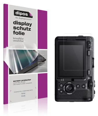 Produktbild von 4x Schutzfolie für Sony FX3A klar Displayschutzfolie Folie Display Schutz dipos