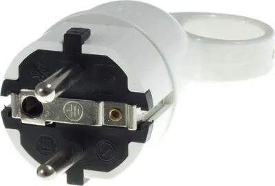 Image de Creative Cables Adaptateur de prise Schuko 16a 250v Blanc One Size / EU Plug 220V Blanc One Size