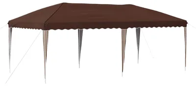Produktbild von Pop-up Partyzelt 575 x 290 x 245 cm Braun