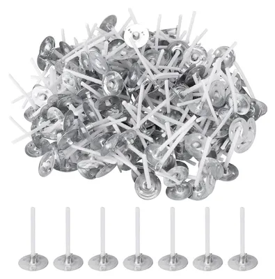Produktbild von 200 Stück Kerzendocht, Dochte für Teelichter, Teelicht Dochte,Kerzendochte für Kerzen, Dochte für Kerzen, Kerzendochte 26mm Lang, Kerzendocht Kaufen, Dochte für Kerzen Gießen, Kerzen Dochten