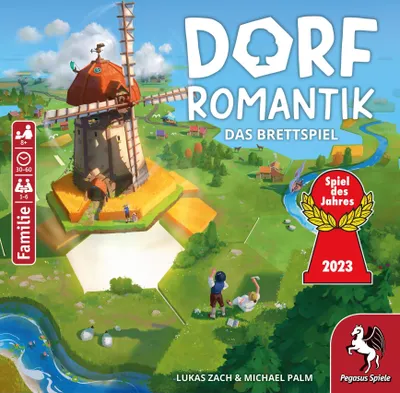 Produktbild von Pegasus Spiele 51240G - Dorfromantik - Brettspiel