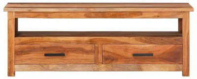 Image de vidaXL Armoire TV 118 x 30 x 40 cm Bois massif