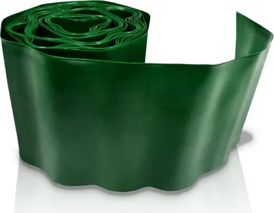 Produktbild von Rasenkante 10cmx9m dunkelgrün