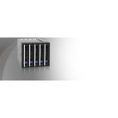 Produktbild von Icy Dock MB155SP-B, Schwarz, 1 Lüfter, 6 Gbit/s, 146,4 mm, 200,4 mm, 125 mm