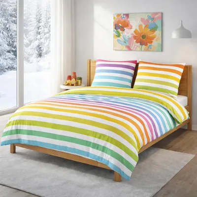 Produktbild von Buymax® Biber Bettwäsche Bettbezug 155x220 cm, Kopfkissenbezug 80x80 cm 2 teilig, Deckenbezug Set aus 100% Baumwolle Flanell Winter mit Reißverschluss