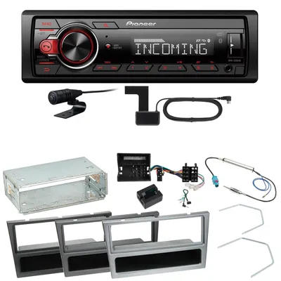 Produktbild von Pioneer MVH-330DAB Bluetooth DAB Einbauset für Opel Vectra C Meriva Vivaro Combo