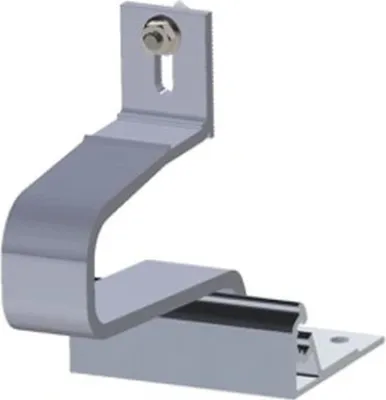 Image de Aerocompact XT40-Slim, crochet de toit pour tuile, 40 x 8 mm, 1 pièce.