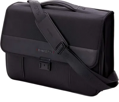 Produktbild von mittelgroße 15,6‘‘Businesstasche Schultertasche Aktentasche Schwarz 41cm Bowatex